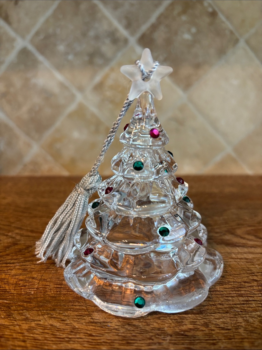 Vintage Lenox “Dazzling Jewels of Christmas”, Christmas Tree Ornament